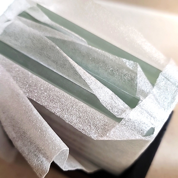 Glass Photo Coasters Set of 4 with wood holder. - Picture 4 of 4